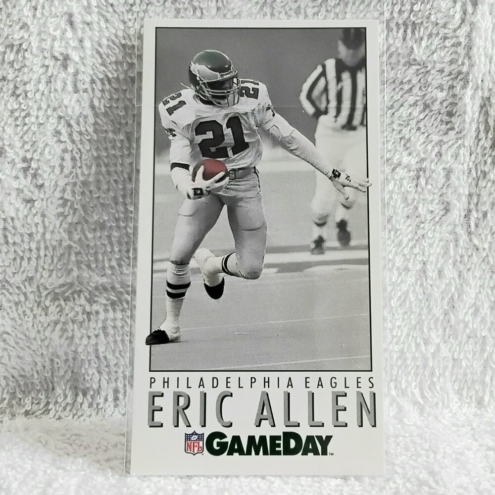 5/$20 Mint 1992 Ed. GameDay Eric Allen Tallboy Collector's NFL Card 122!!